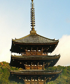 pagoda from west side
