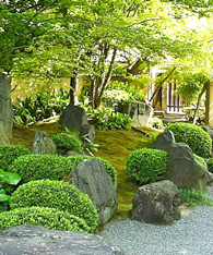 image of temple garden