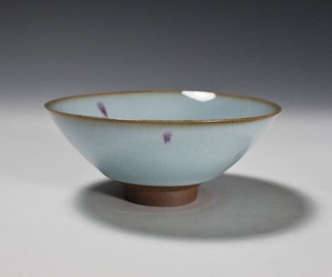 Seiji Kōsai Tea Ceremony Bowl by Kamada Kōji: click to enlarge
