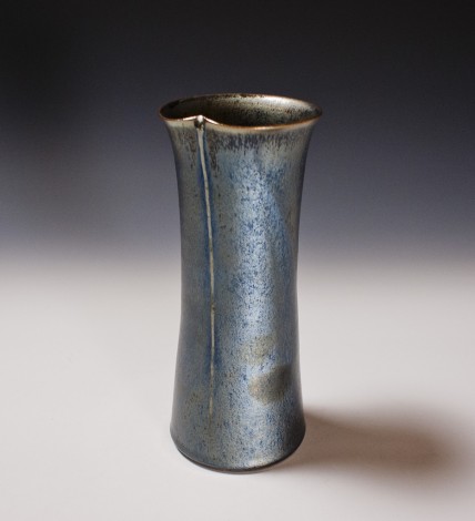 Ginshō Tenmoku Vase by Kamada Kōji: click to enlarge