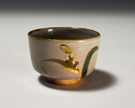 Iro-é Saké Cup by Wada Tōzan: click to enlarge