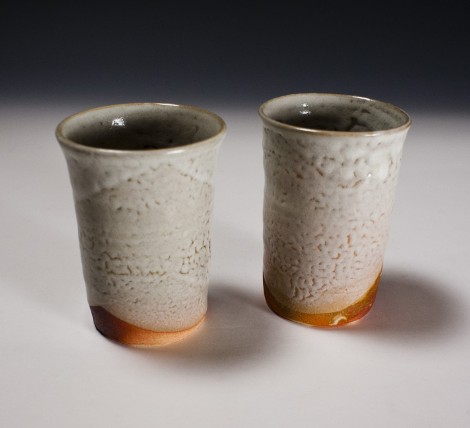 Haiyū Beer Glass Set by Wada Tōzan: click to enlarge