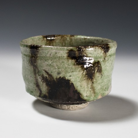 Haiyū Tetsusai Tea Ceremony Bowl by Ikai Yūichi: click to enlarge