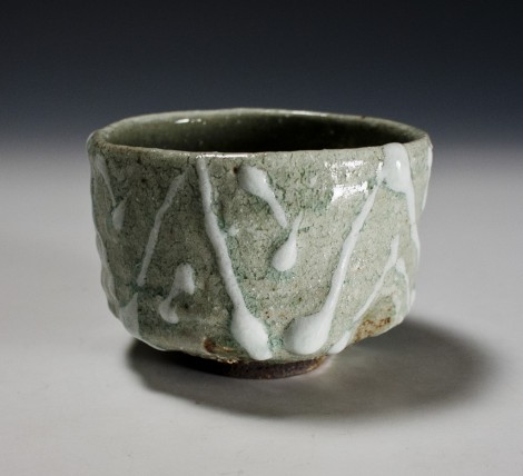 Haiyū Sansai Tea Ceremony Bowl by Ikai Yūichi: click to enlarge