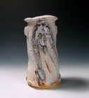Shino Vase by Suzuki Tomio