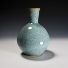 Seiji Celadon Vase by Ikai Yūichi